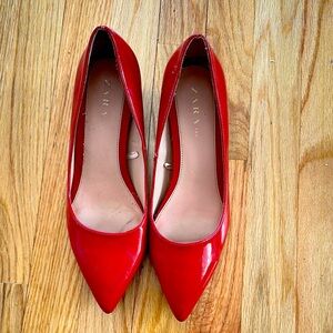 Zara Women's Red Pumps